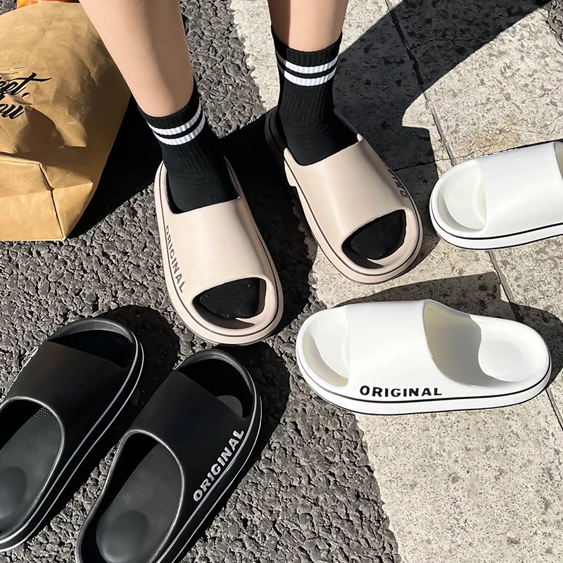 Water Shoes - Zomerse paar slippers effen kleur met