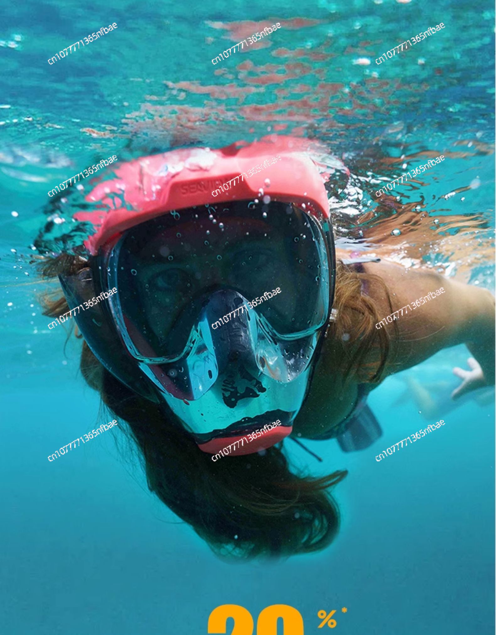 Diving Mask - Snorkelmasker Duikbril Anti-condensmasker voor volwassenen Volledig