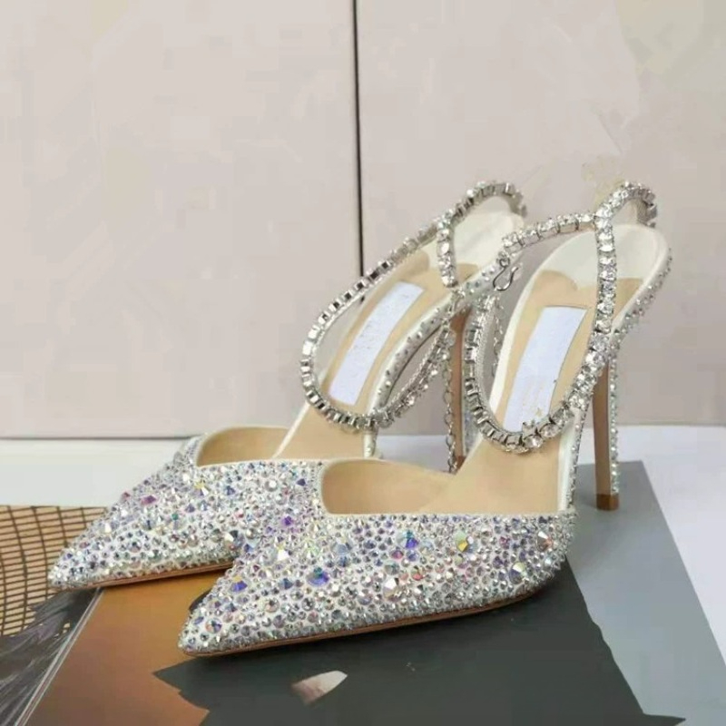 Water Shoes - Nieuwe damesschoenen zomer nieuwe kristallen ketting
