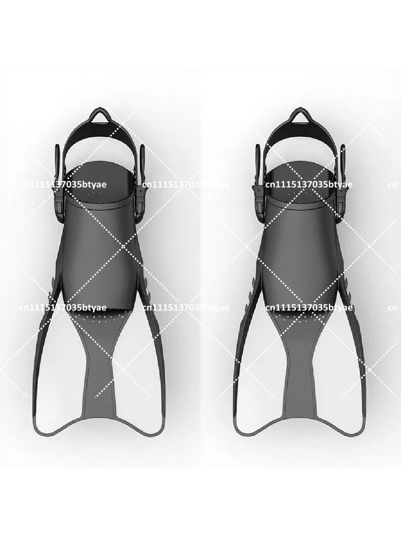 Snorkeling Gear - Verstelbare professionele duikvinnen met vetersluiting voor