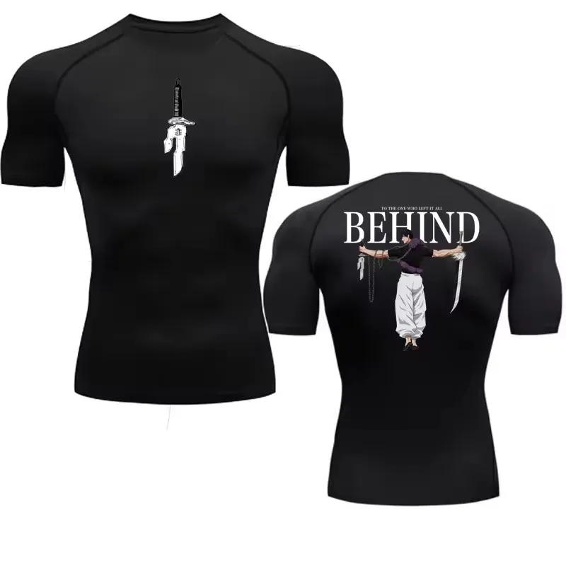 Rash Guard - Anime compressieshirt heren print ademend voetbal