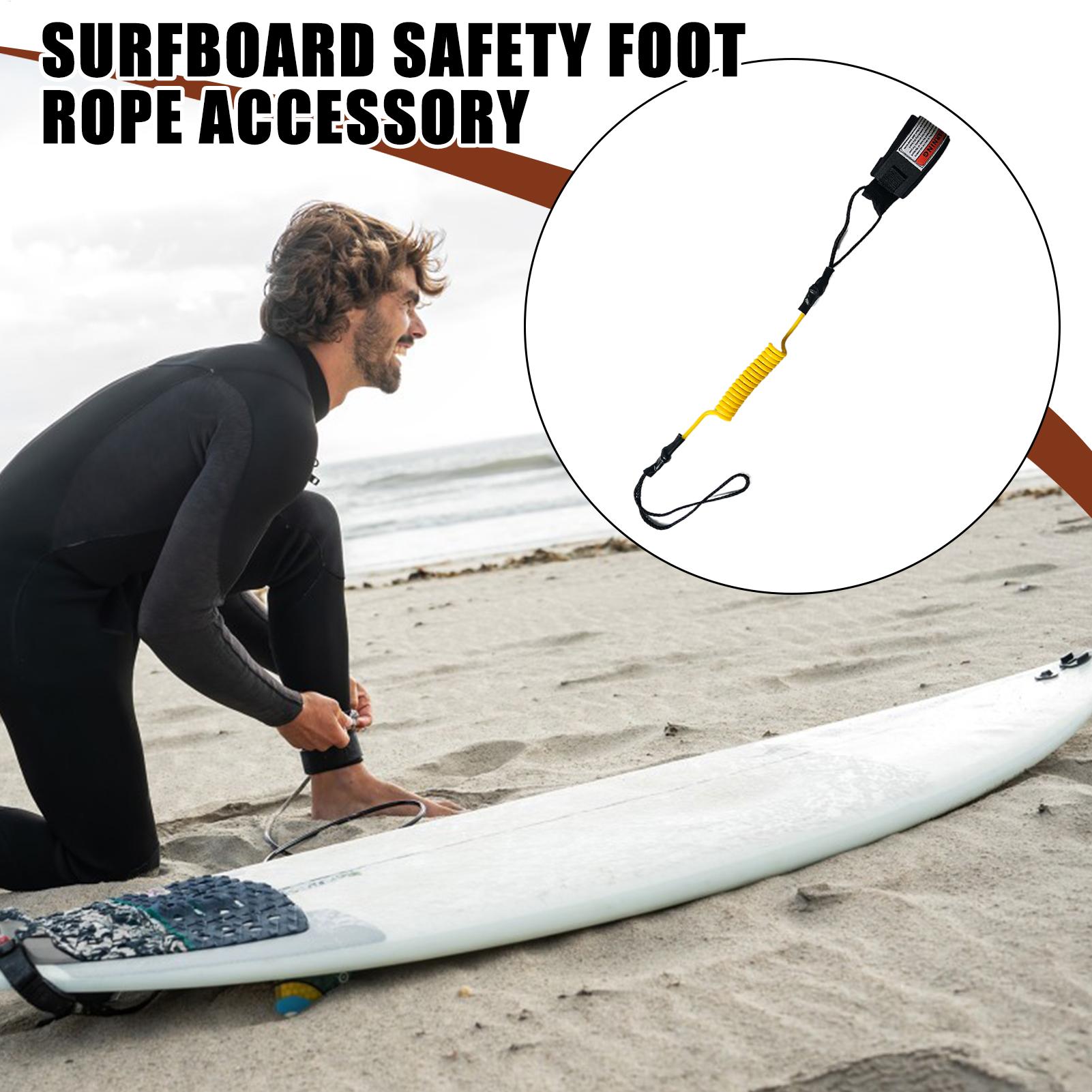 Surfboard Leash - Surfboard Bodyboard Veiligheidsleash - Opgerolde klittenband