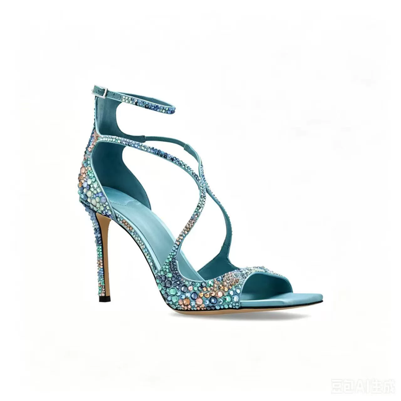 Water Shoes - Zomer Fangtou Fish Mouth Water Diamond