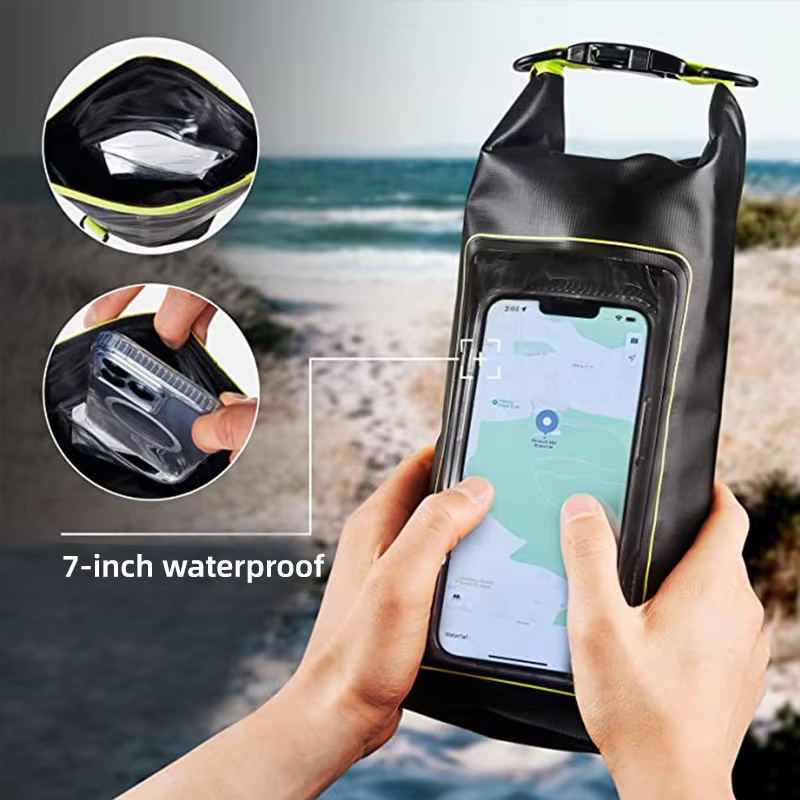 Dry Bag Waterproof - 2L PVC mobiele waterdichte tas Zwemmen