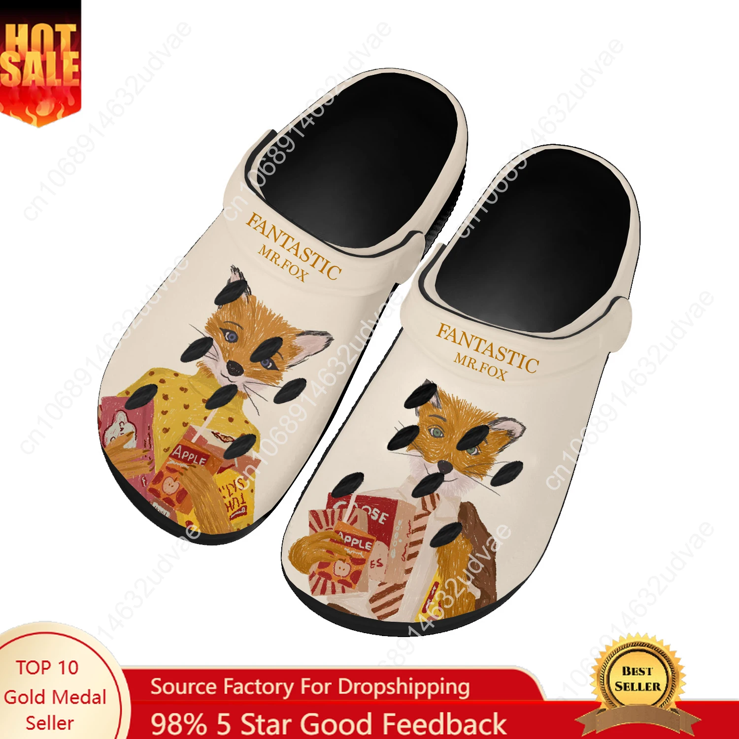 Water Shoes - Fantastische Mr Fox Waterschoenen Heren Dames
