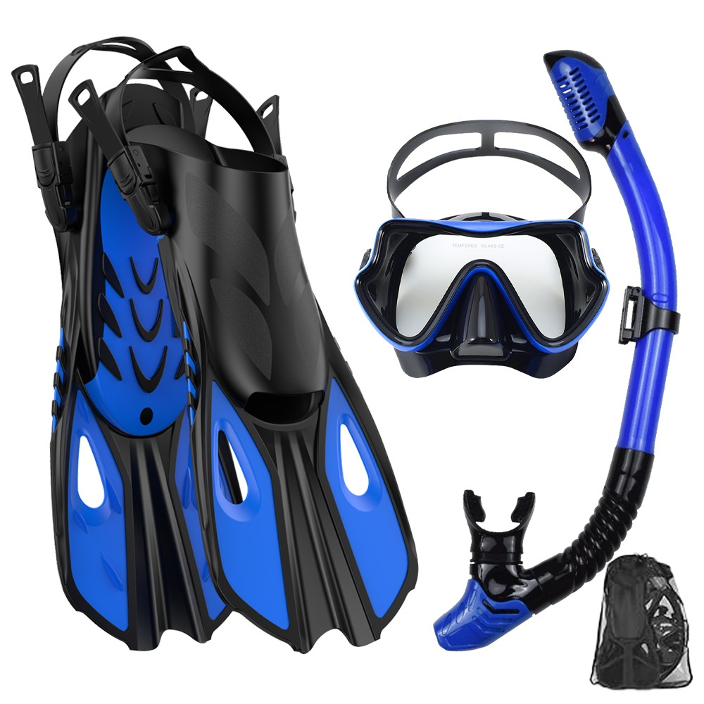 Snorkel Set - Snorkelset Duikmasker & snorkel Vinnen voor