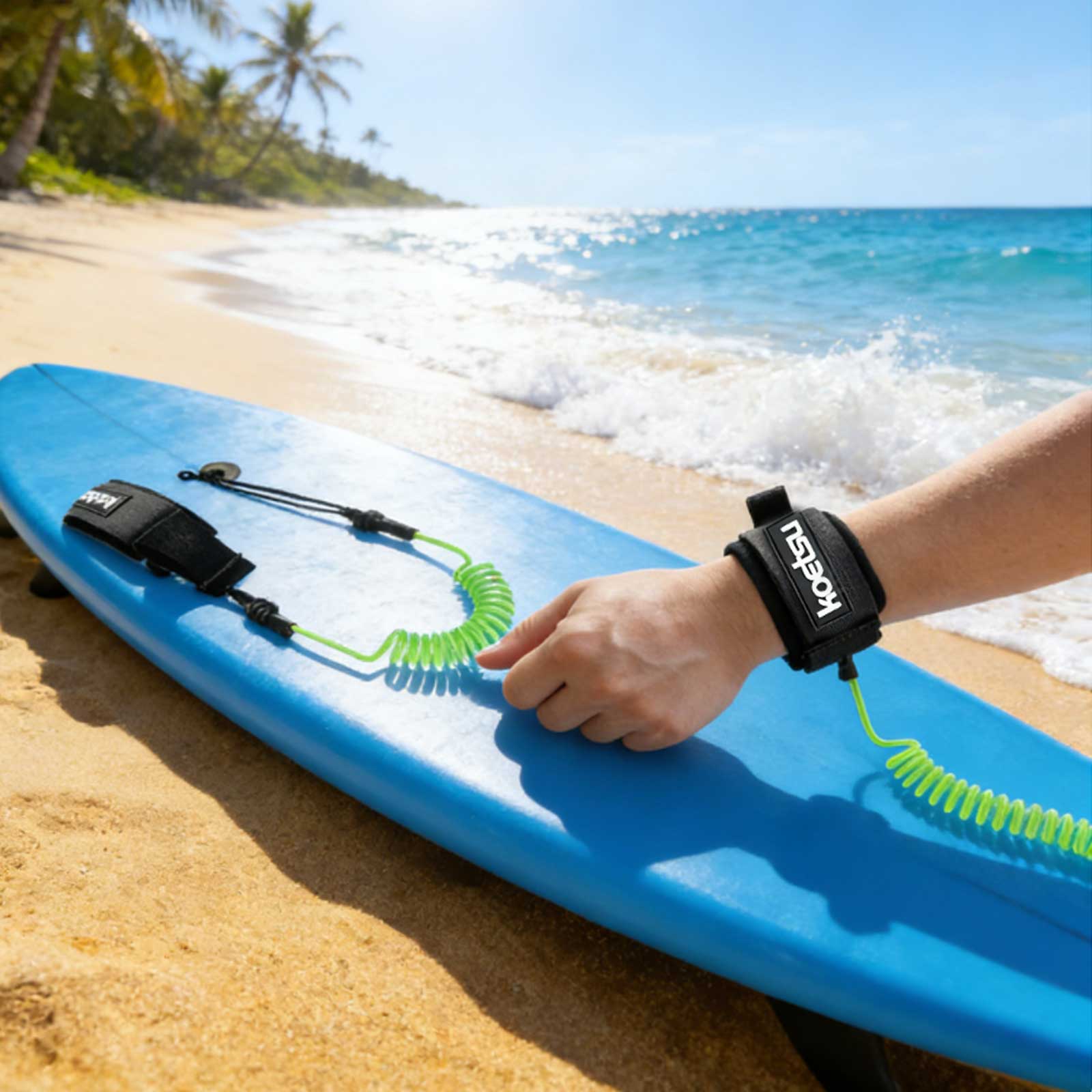 Surfboard Leash - SUP Paddle Board Leash TPU-materiaal Sterk