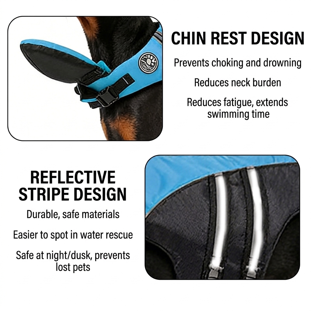 Hondenzwemvest met hoge drijfv - Life Jacket recensie en prijs
