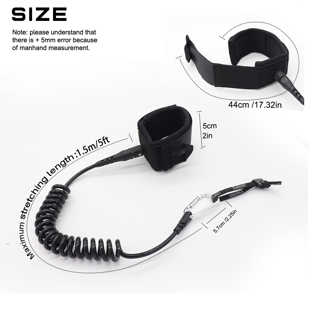 UICE 5FT 5MM Surf Leash Handto - Surfboard Leash recensie en prijs
