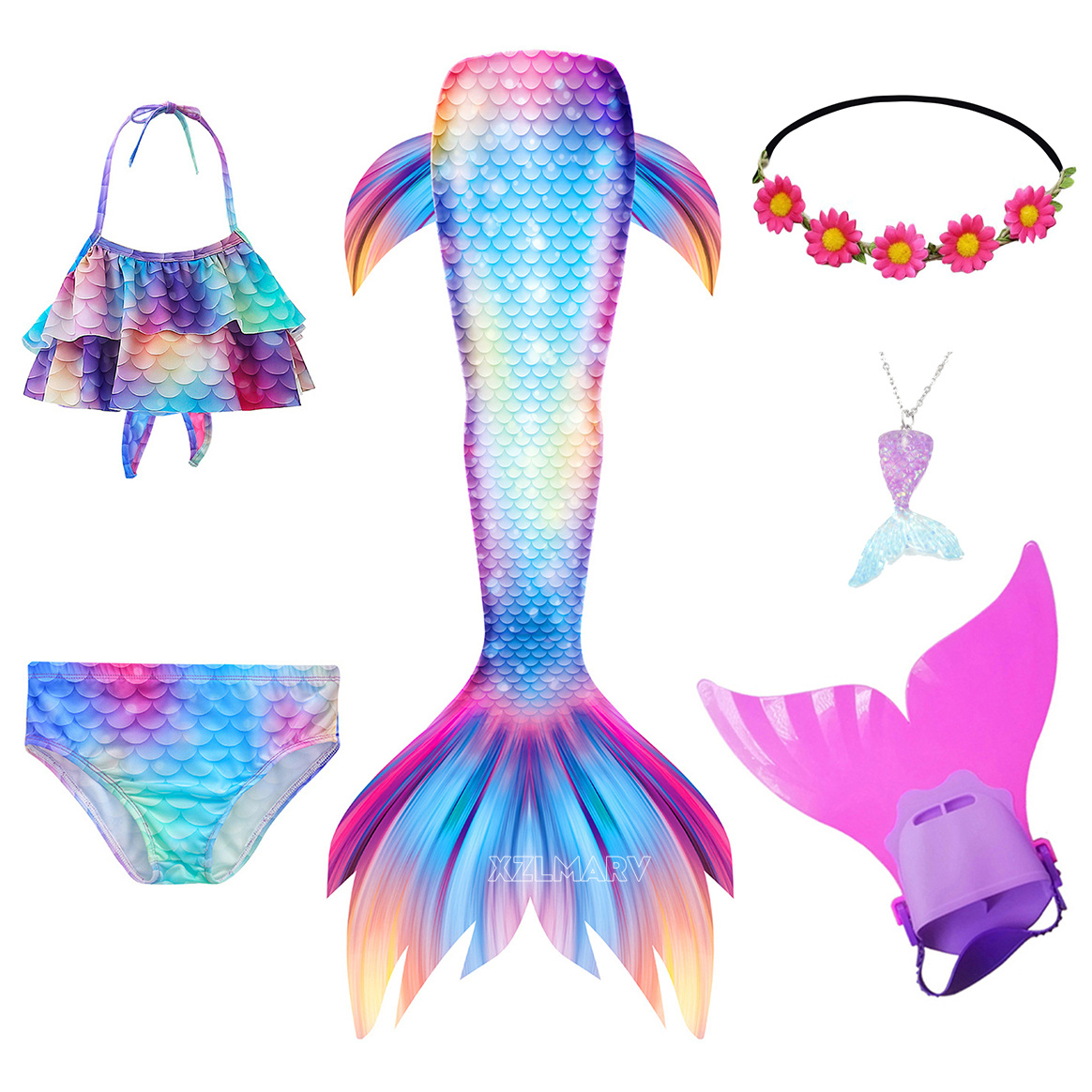Meisjes Zwemmen Zeemeermin Sta - Flippers Swimming recensie en prijs