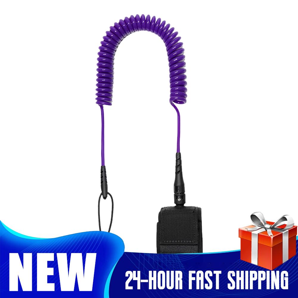 Opgerolde SUP Leash Stand Up P - Surfboard Leash recensie en prijs
