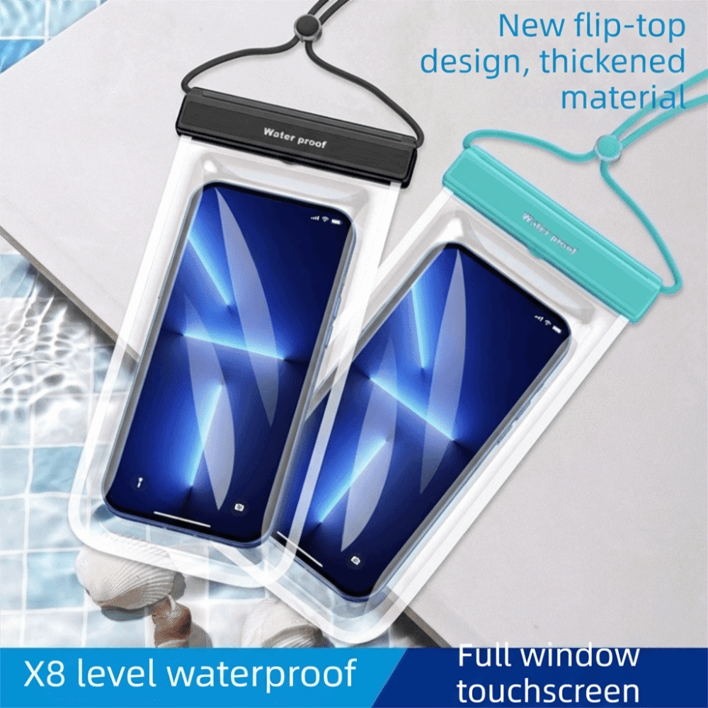 Touchscreen waterdichte telefo - Dry Bag Waterproof recensie en prijs
