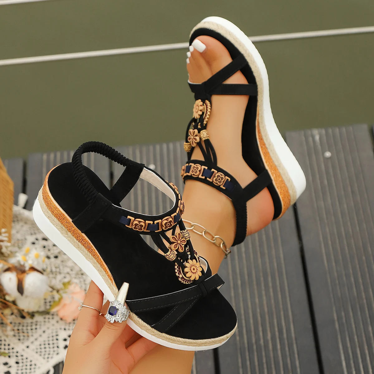 Vrouwen Wig Sandalen Zomer 202 - Water Shoes recensie en prijs