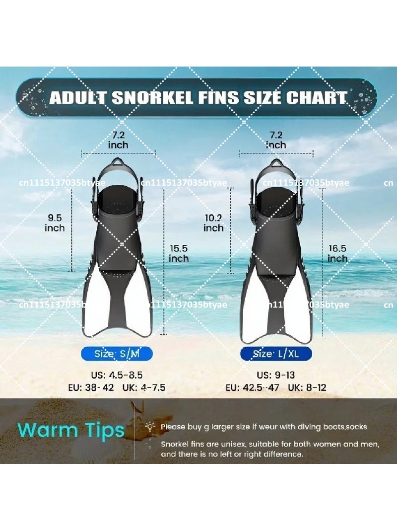 Verstelbare professionele duik - Snorkeling Gear recensie en prijs