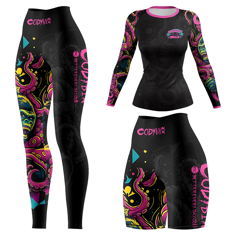 Cody Lundin Dames MMA BJJ Rash - Rash Guard recensie en prijs