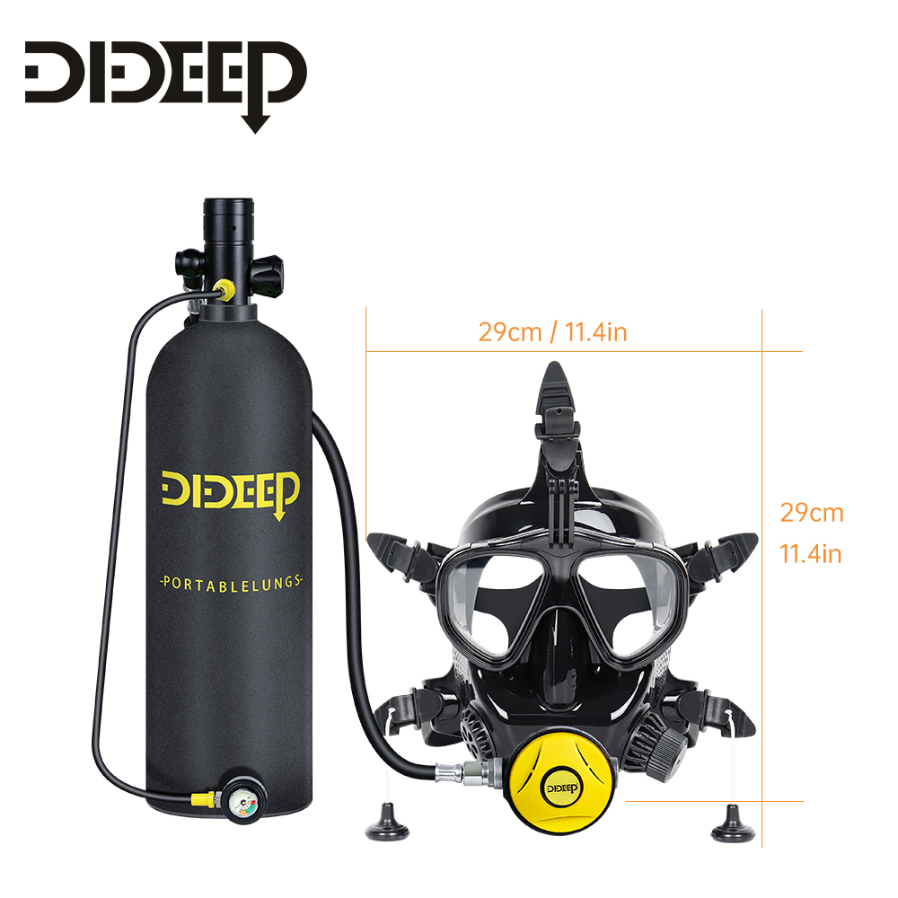 DIDEEP CE DOT 1L Onderwater 10 - Diving Mask recensie en prijs