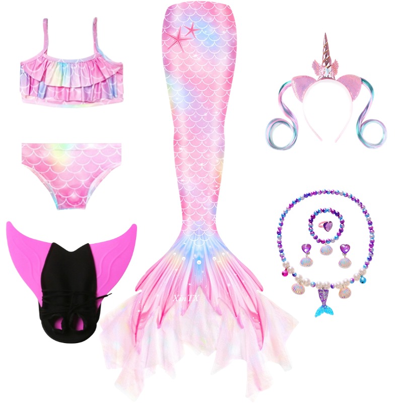 Zeemeerminkostuum voor meisjes - Swim Fins recensie en prijs
