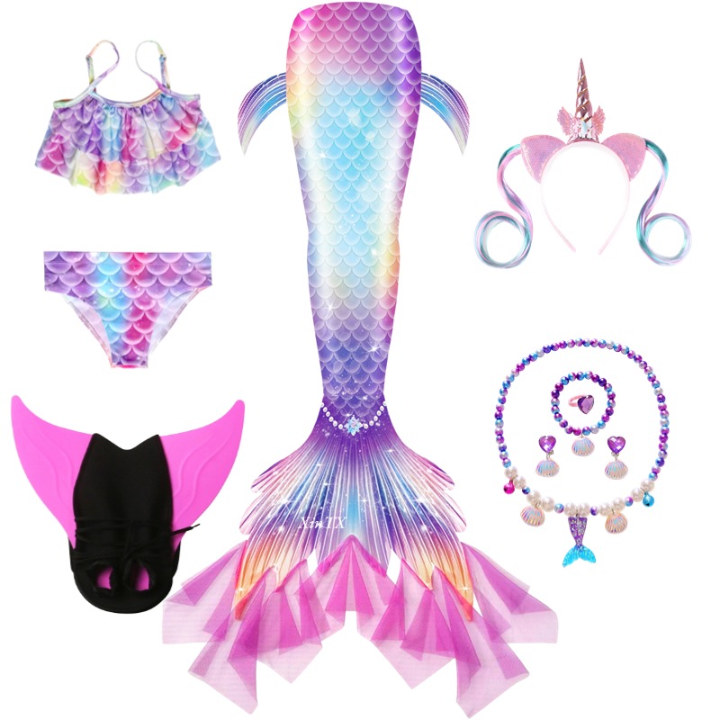 Zeemeerminkostuum voor meisjes - Swim Fins recensie en prijs