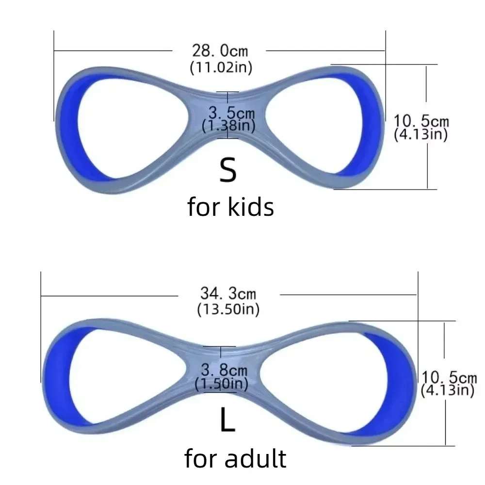 8-vormige zwemvinnen, ergonomi - Swim Fins recensie en prijs