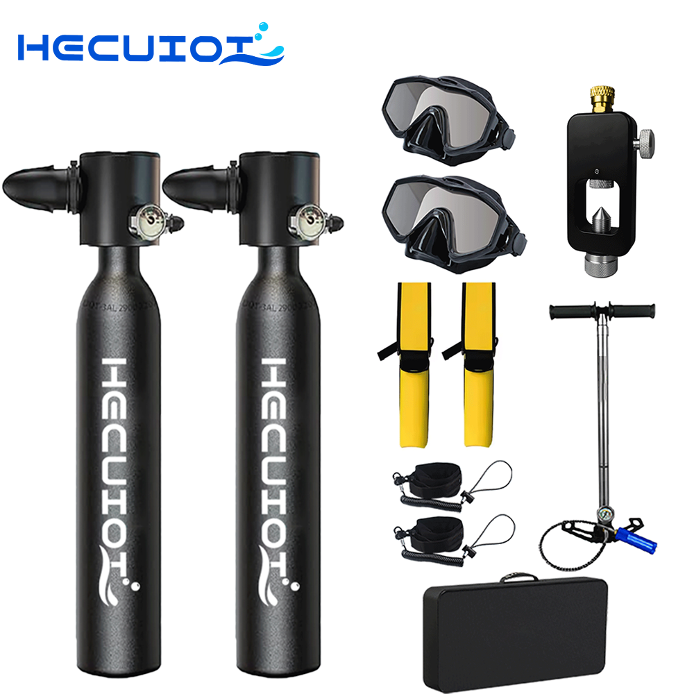 HECUIOI Mini Scuba Tank Duikui - Snorkel Set recensie en prijs
