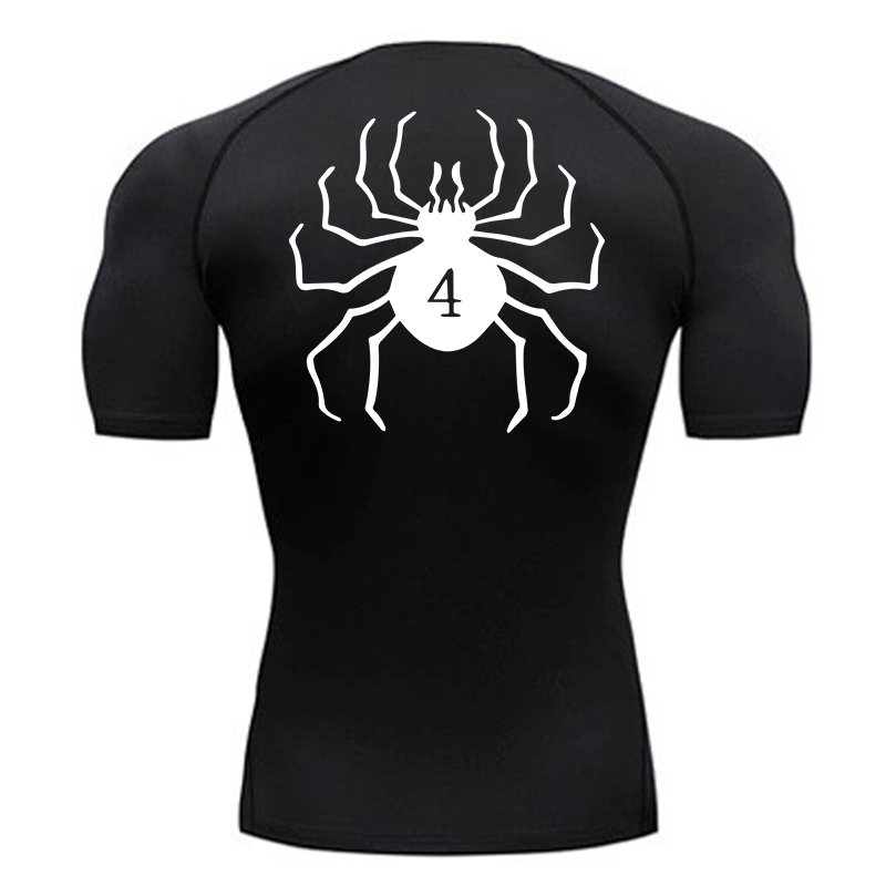 Compressieshirts met spinnenpr - Rash Guard recensie en prijs