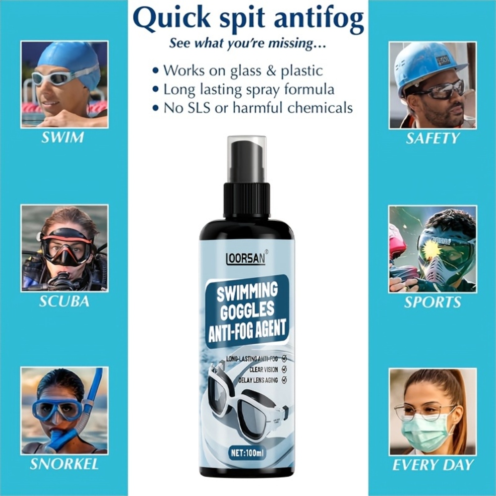 LOORSAN 100ML Anti-condens spr - Goggles Swim recensie en prijs