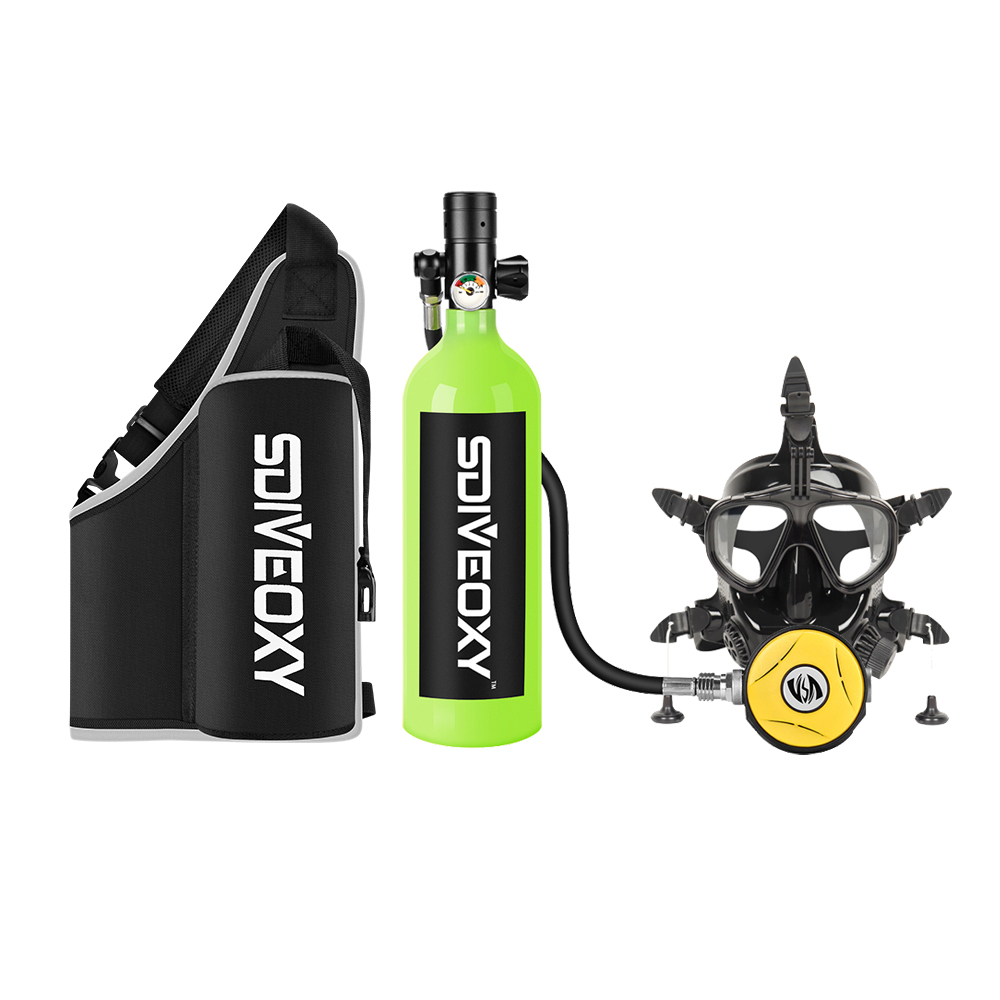 1L Geïntegreerd Duikmasker met - Snorkeling Gear recensie en prijs