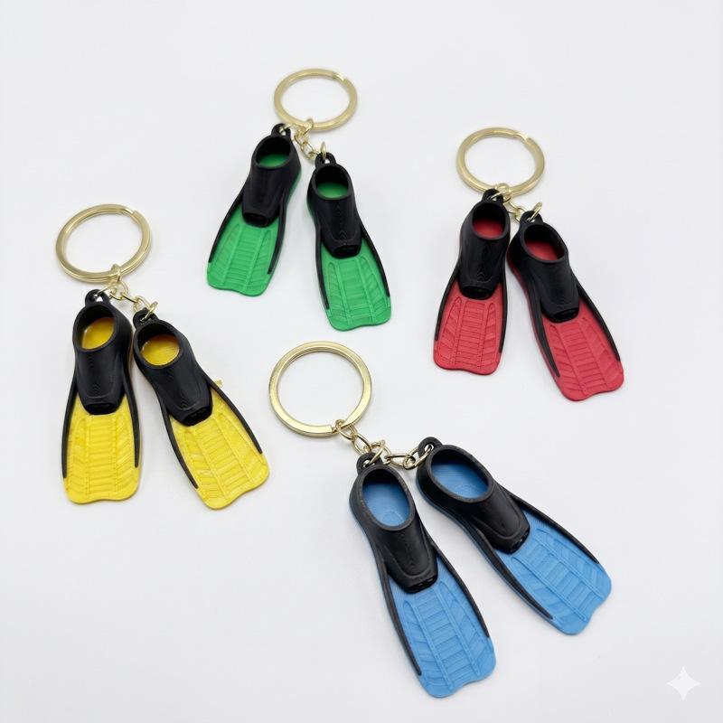 Duikvin sleutelhanger, flipper - Flippers Swimming recensie en prijs