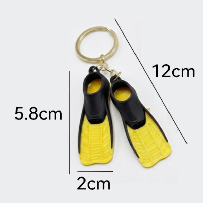 Duikvin sleutelhanger, flipper - Flippers Swimming recensie en prijs